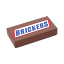 Aliment - Barre chocolatée « Brickers » - Les Portraits de Felie