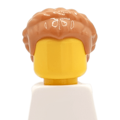 Cheveux châtain - Tresses (2328) - Lego