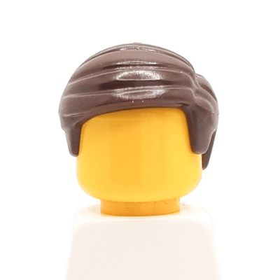 Cadre briques Lego Cheveux courts brun (2403) - Lego