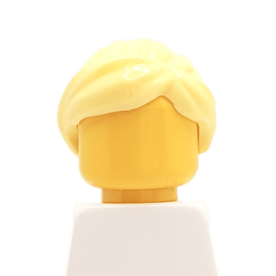 Cheveux mi-longs blond - couette  (2303) - Lego