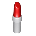 Rouge à lèvres rouge - Lego - accessoire pour figurines personnalisée
