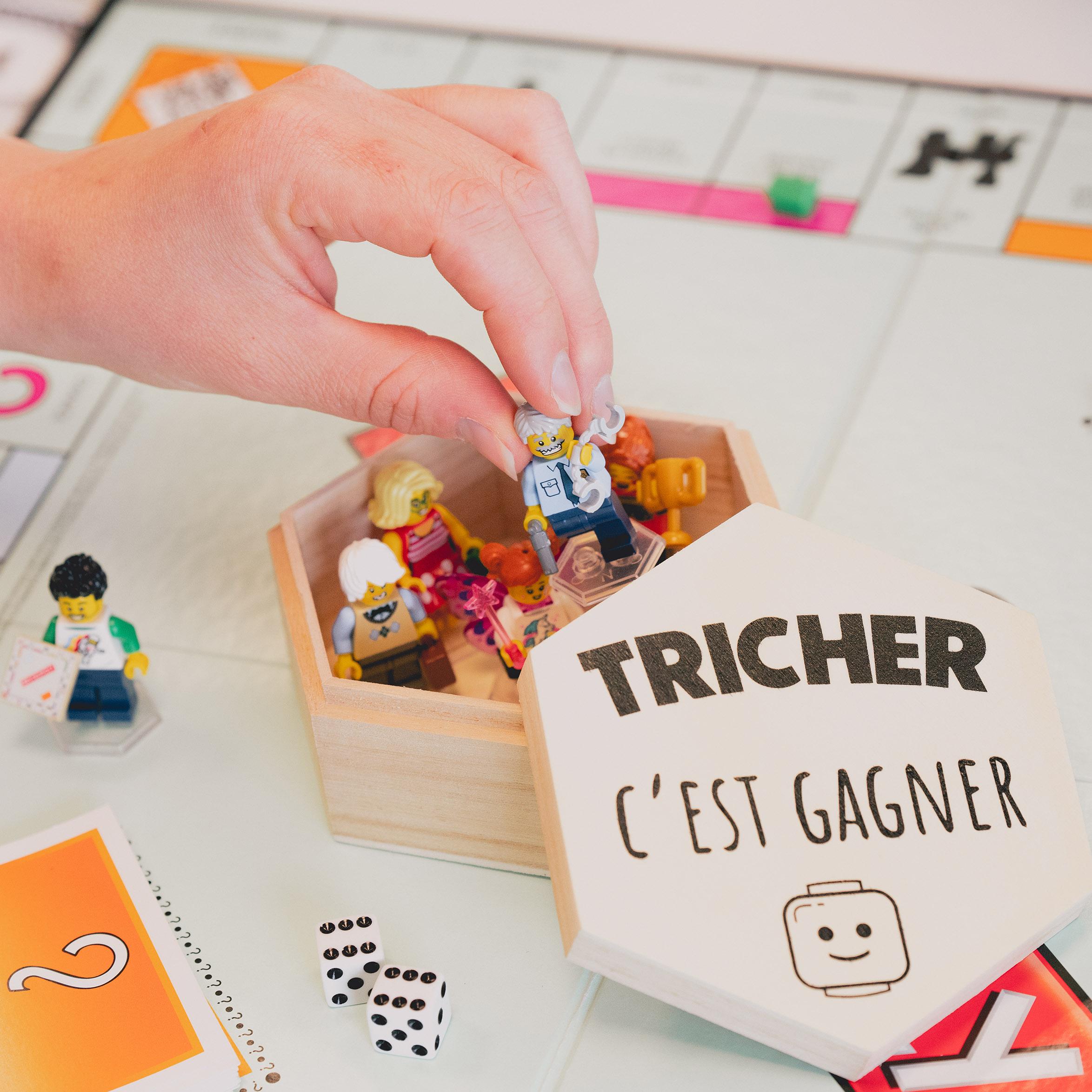 Pions de jeux de société personnalisés avec Mini-Figurines