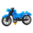 Moto bleu brique compatible Lego