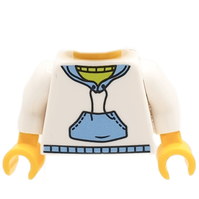 Sweat blanc et bleu (3327) - Lego