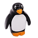 Pingouin compatible lego peluche doudou