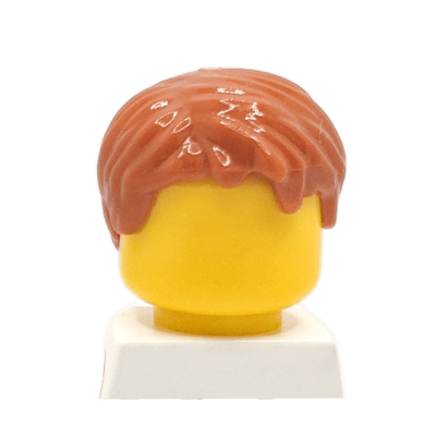 Cheveux courts roux (2440) - Lego