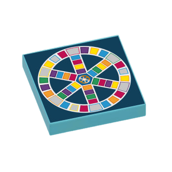 Jeu - Plateau de jeu Trivial Pursuit- Les Portraits de Felie