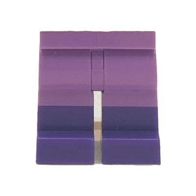 Jambes adulte pantalon violet et indigo  (4213) - Les Portraits de Felie