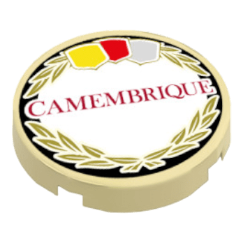 boite-de-fromage-camembrique-Lego camenbert Président fan de fromage cadeau