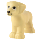 Chien - Taille Moyenne Labrador beige - Lego, 3168pb01