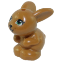 Cadre briques Lego Lapin - Grande taille marron   