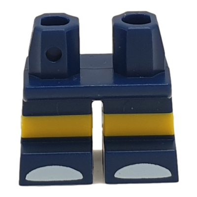 Jambes enfant rayures bleu foncé et jaune (4604) - Lego