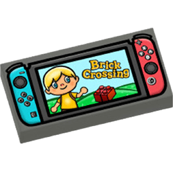 Brique High Tech - Console "Bricktendo" - Brick Crossing Nintendo Switch lego