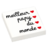 Figurine personnalisée - Plaque - "Meilleur papy du monde coeurs"- plaque Lego personnalisée, fête des grands pères, bonne fête Papy