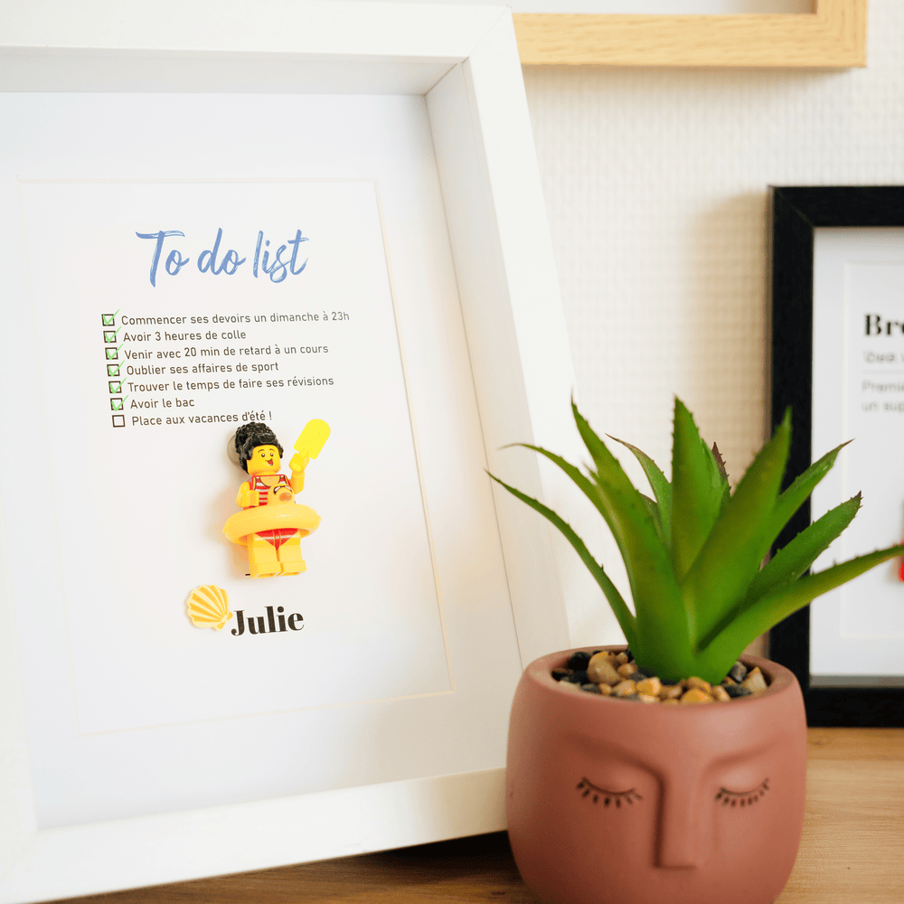 cadre personnalisé / cadre lego / cadeau personnalisé / figurines personnalisées/ figurines / cadeau figurines/ cadeau lego / cadeau mignon / cadeau lego personnalisé / lego personnalisé / cadeau original diplômé / jeunes diplômés / brevet / bac / baccalauréat / licence / master / CAP