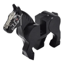 Cadre briques Lego Cheval noir    