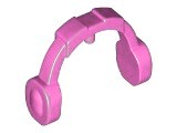Cadre briques Lego High Tech - casque audio violet