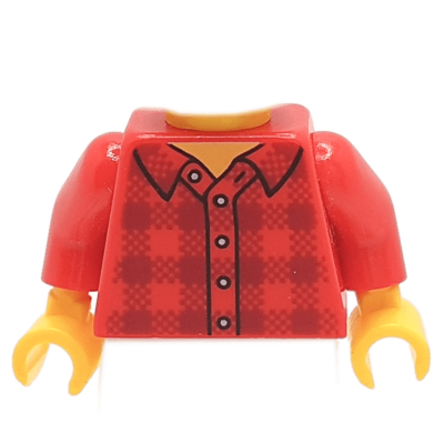 Chemise à carreaux rouges (3325) - Lego