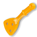 93082e, Accessoires, Accessoires (stock adultes et enfants), Accessoires Enfants, Cuisine – Cuisine – Spatule Orange Clair - Lego