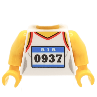 Débardeur de course avec dossard numéroté (3503) - Lego