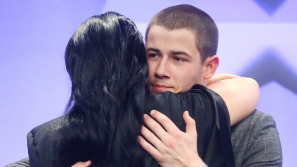 Demi Lovato and Nick Jonas