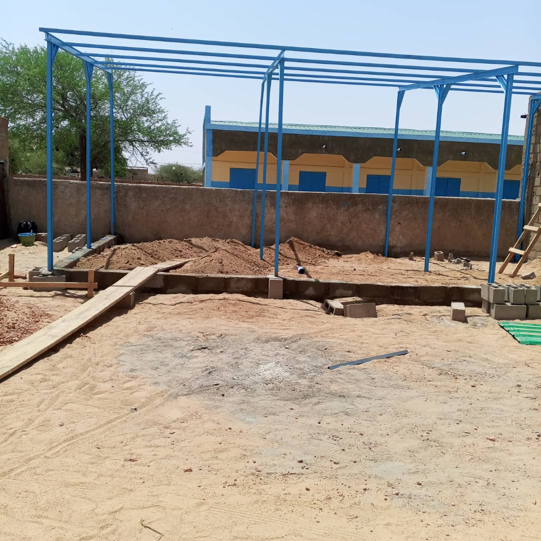 Construction des Hangars