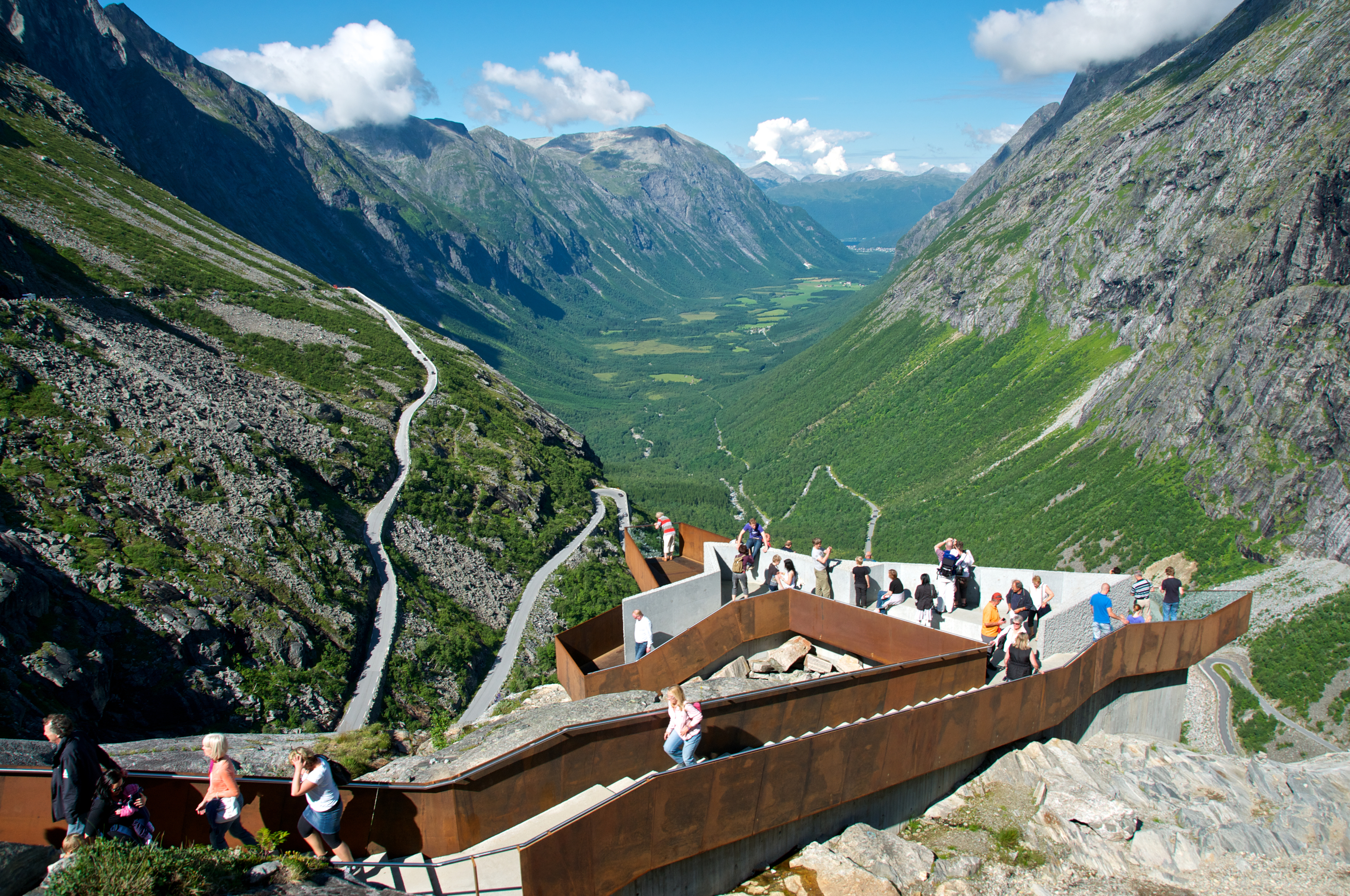 Trollstigen mountain pass - Fjord Norway