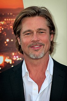Pitt smiling