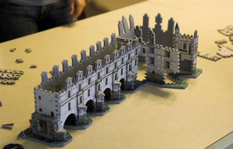 3D пазл крепости