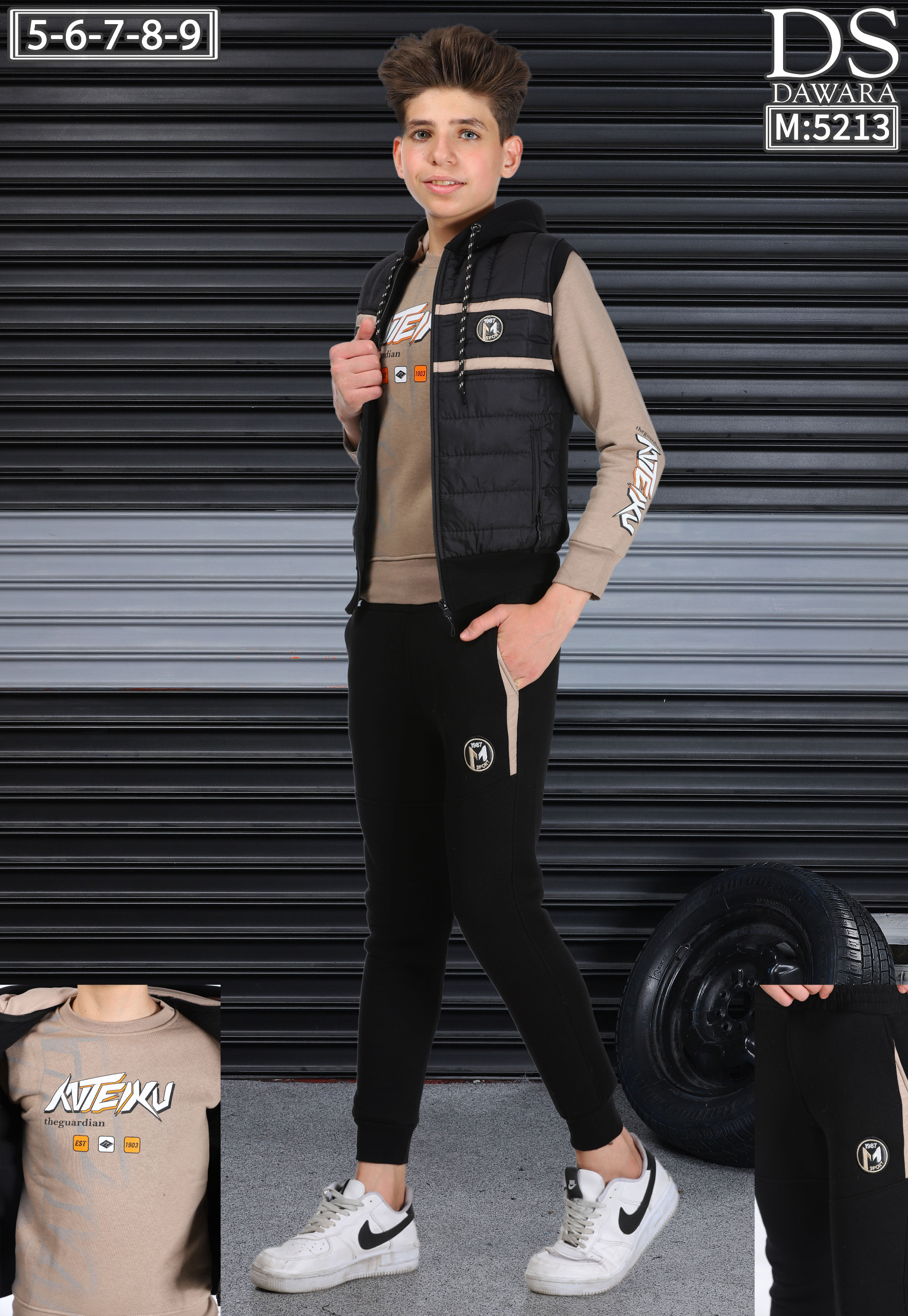 Boys' track suits - 5 to 9