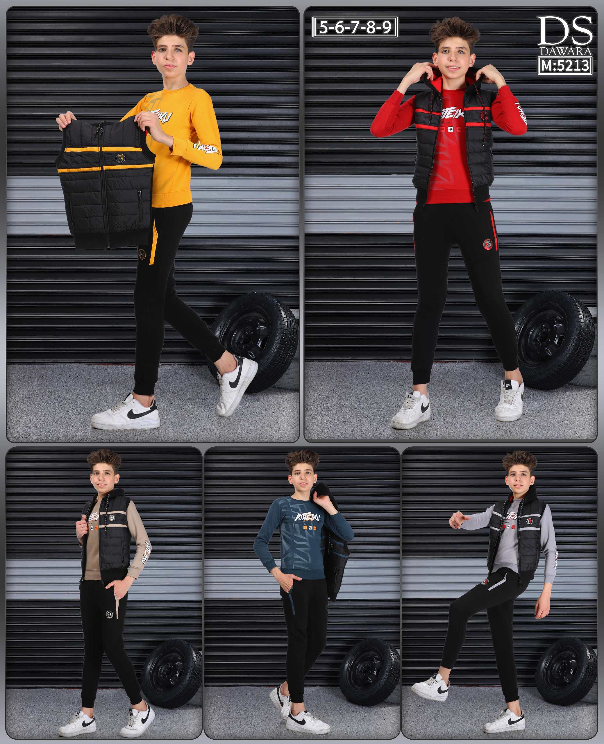 Boys' track suits - 10 to 16