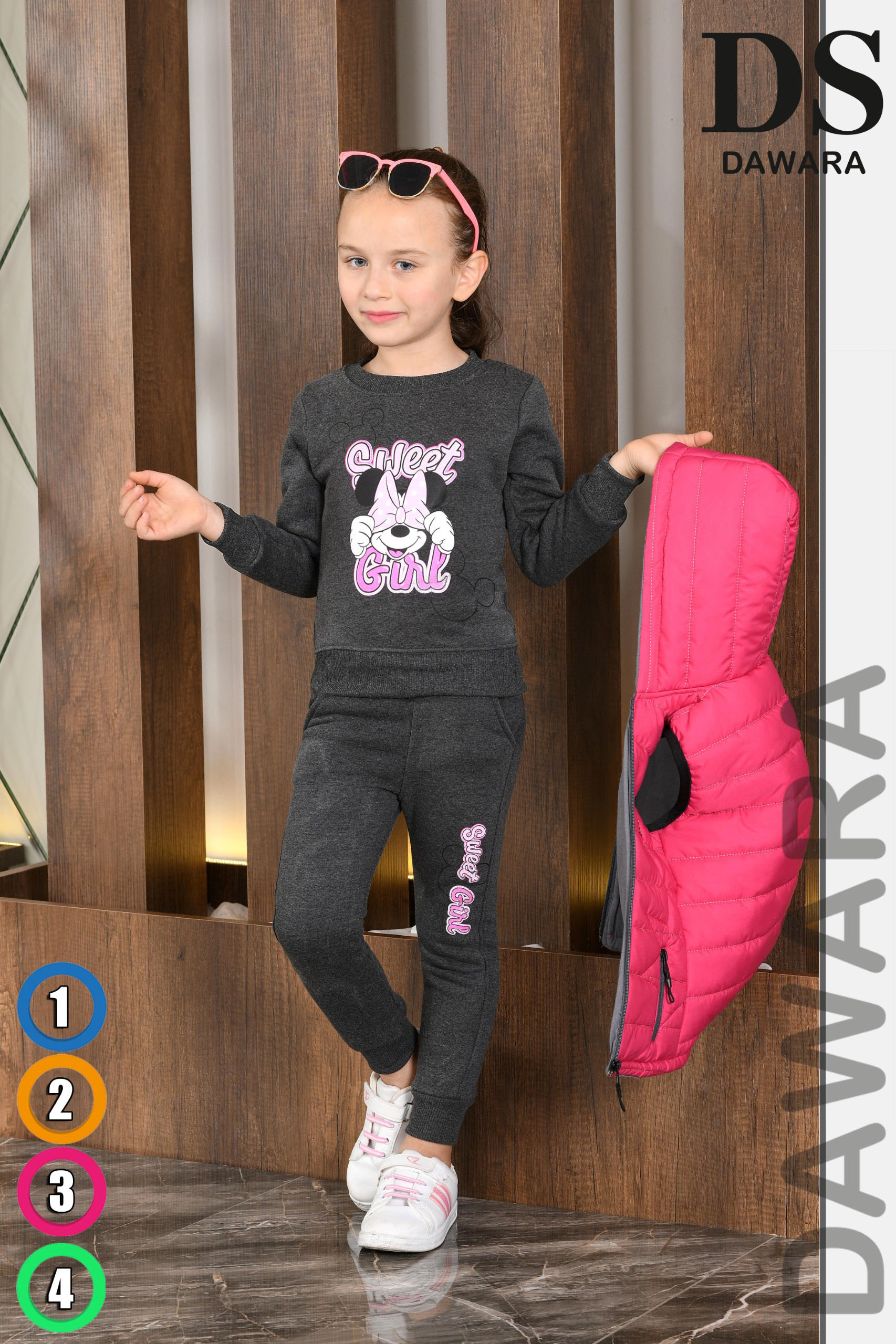 Girls' track suits -1 to 4 years