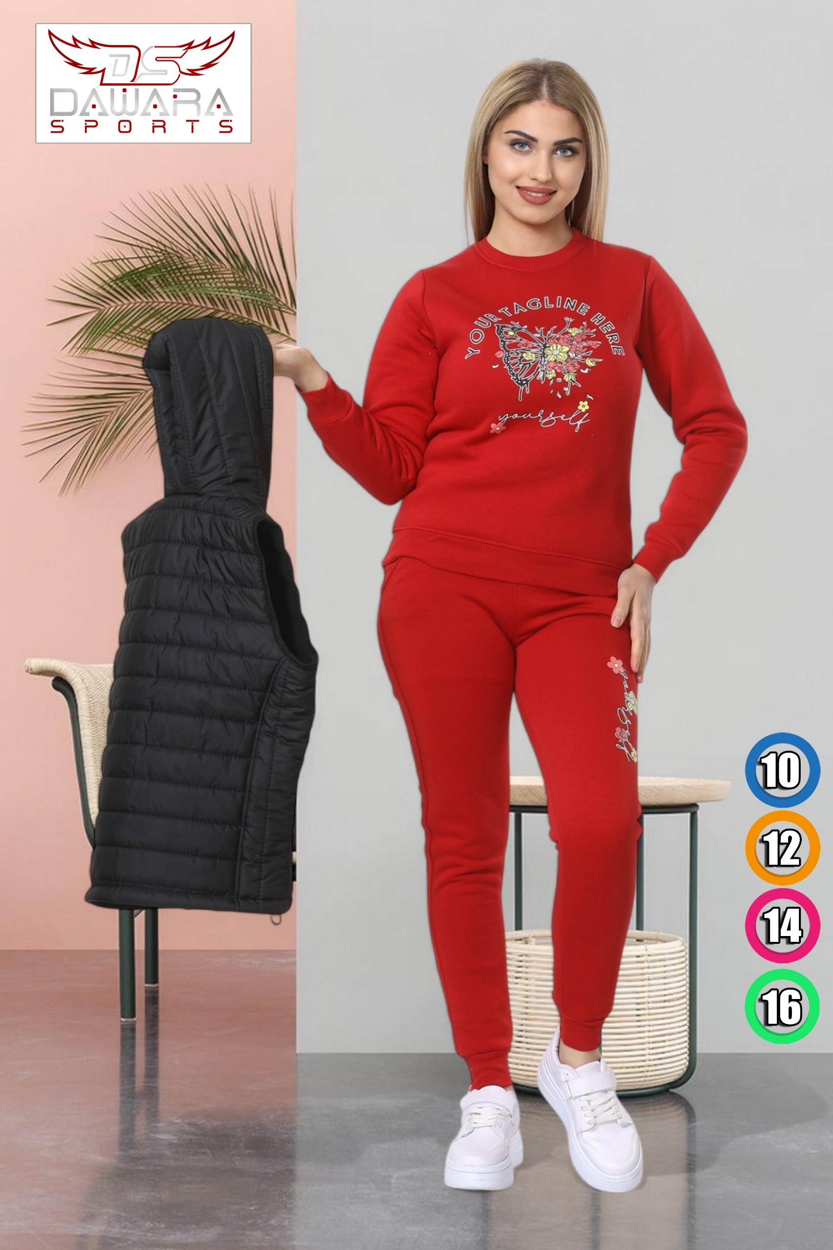 Girls' track suits -10 to 16 years