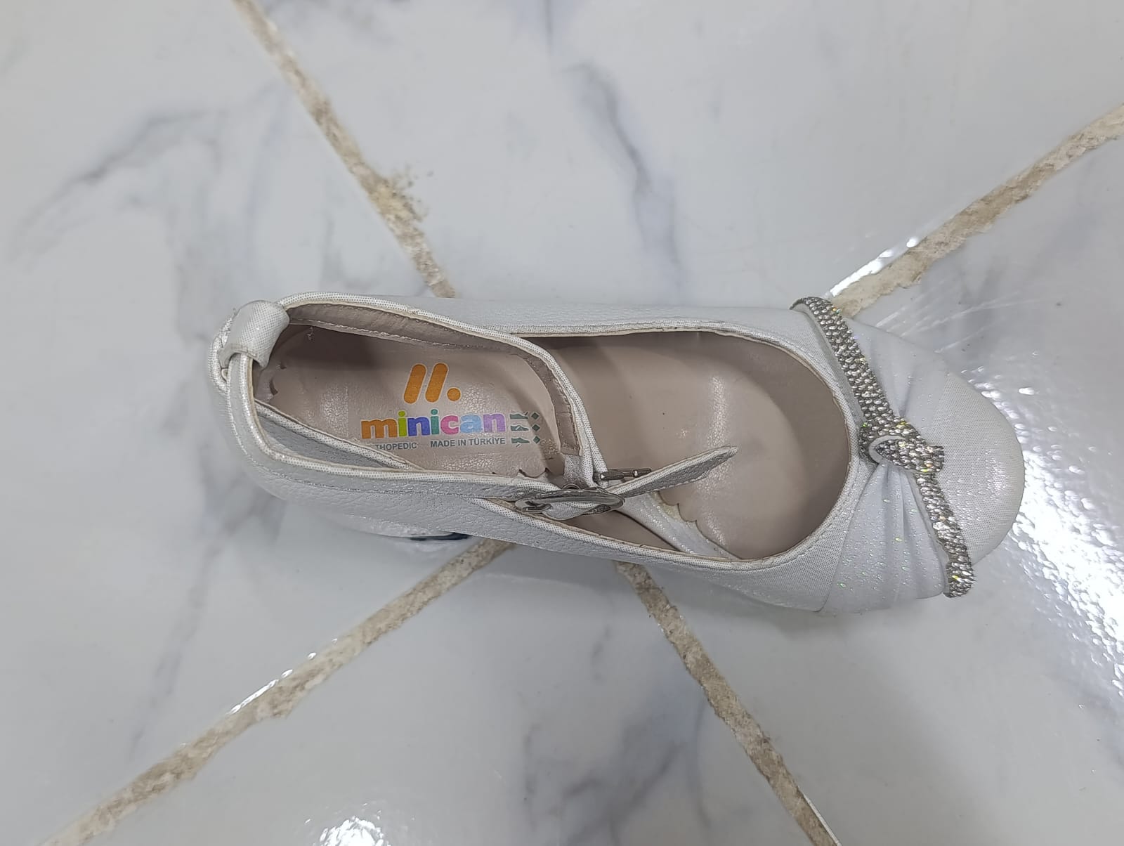 Kids turkey heel shoes