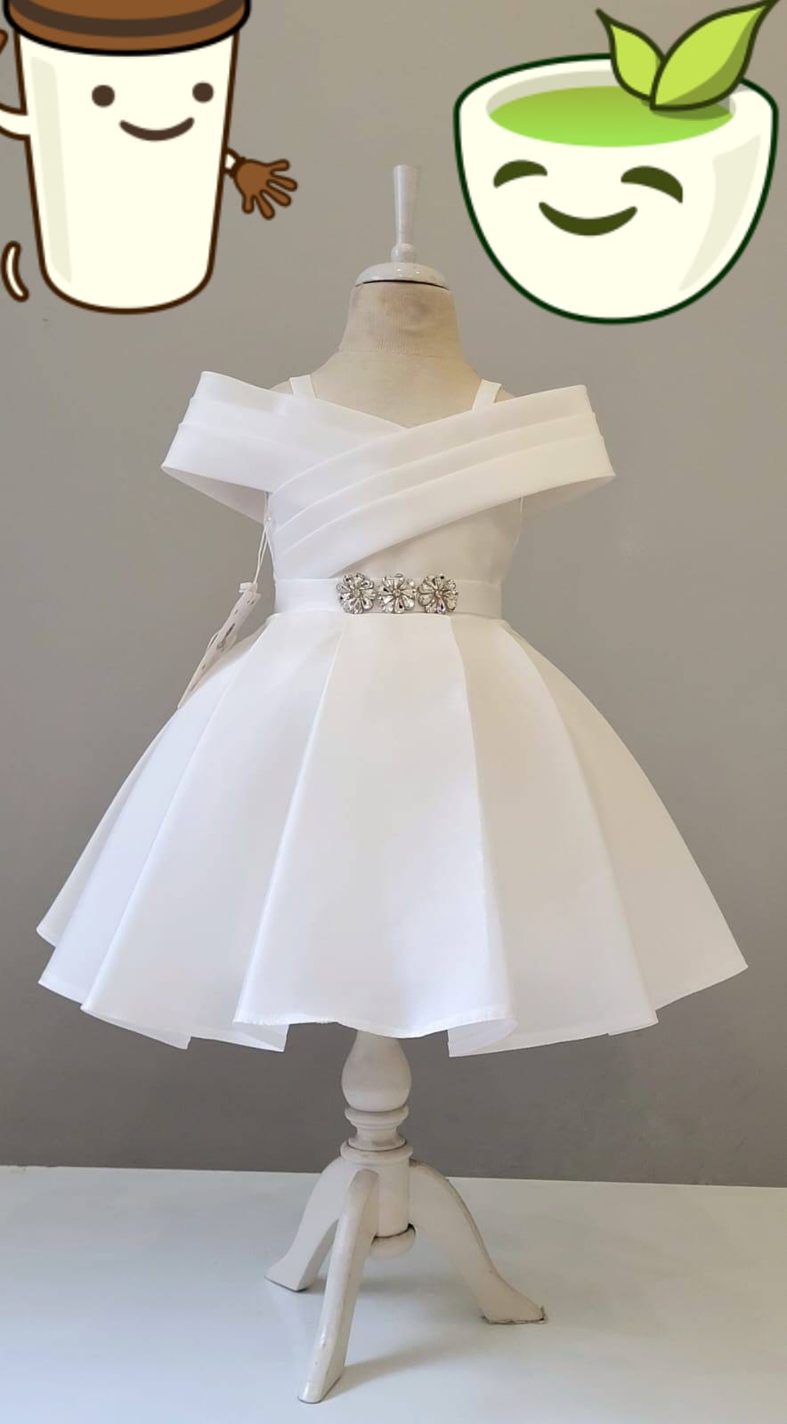 Satin dresses - 1 to 15 years