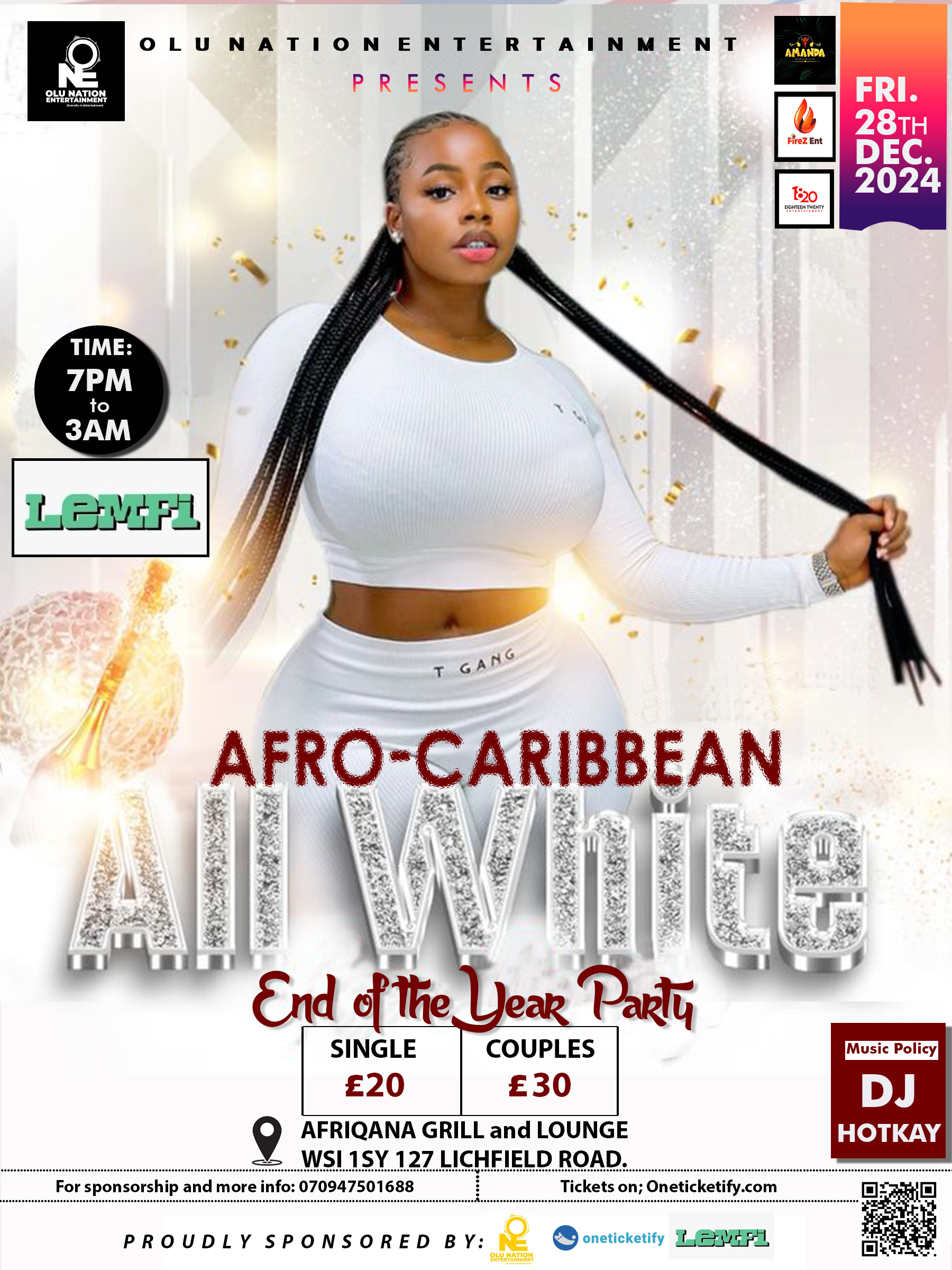 AFRO/CARIBBEAN END OF THE YEAR PARTY