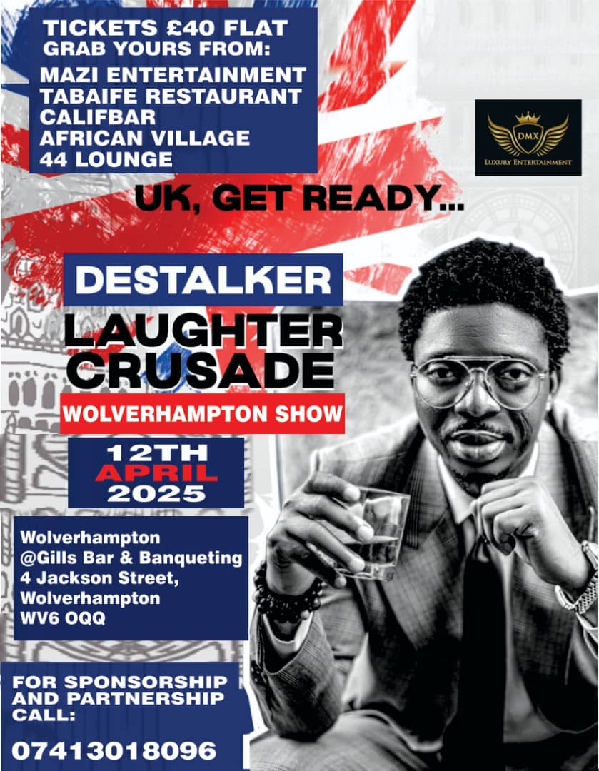Destalker laughter crusade Wolverhampton