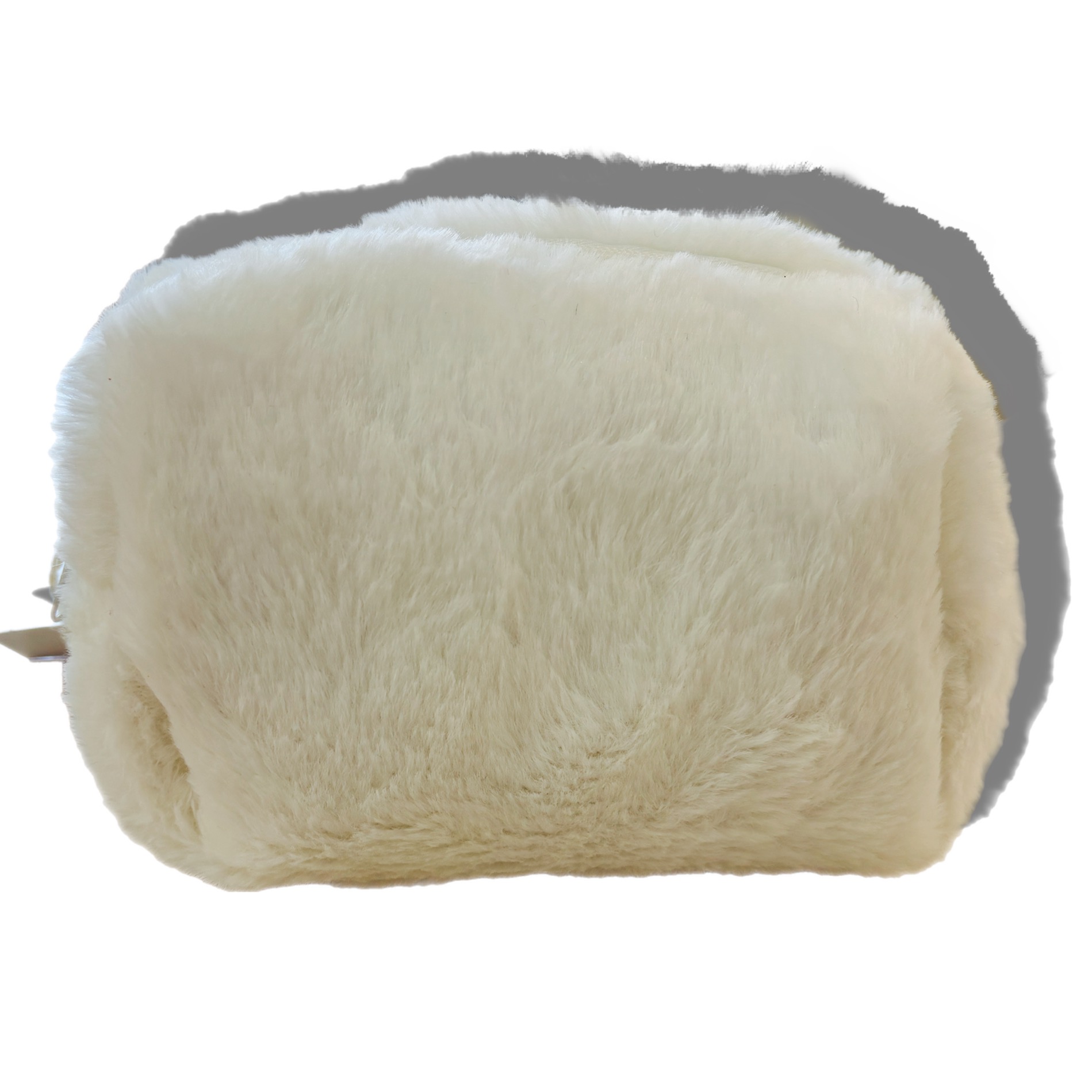 Quilted cosmetic pouch