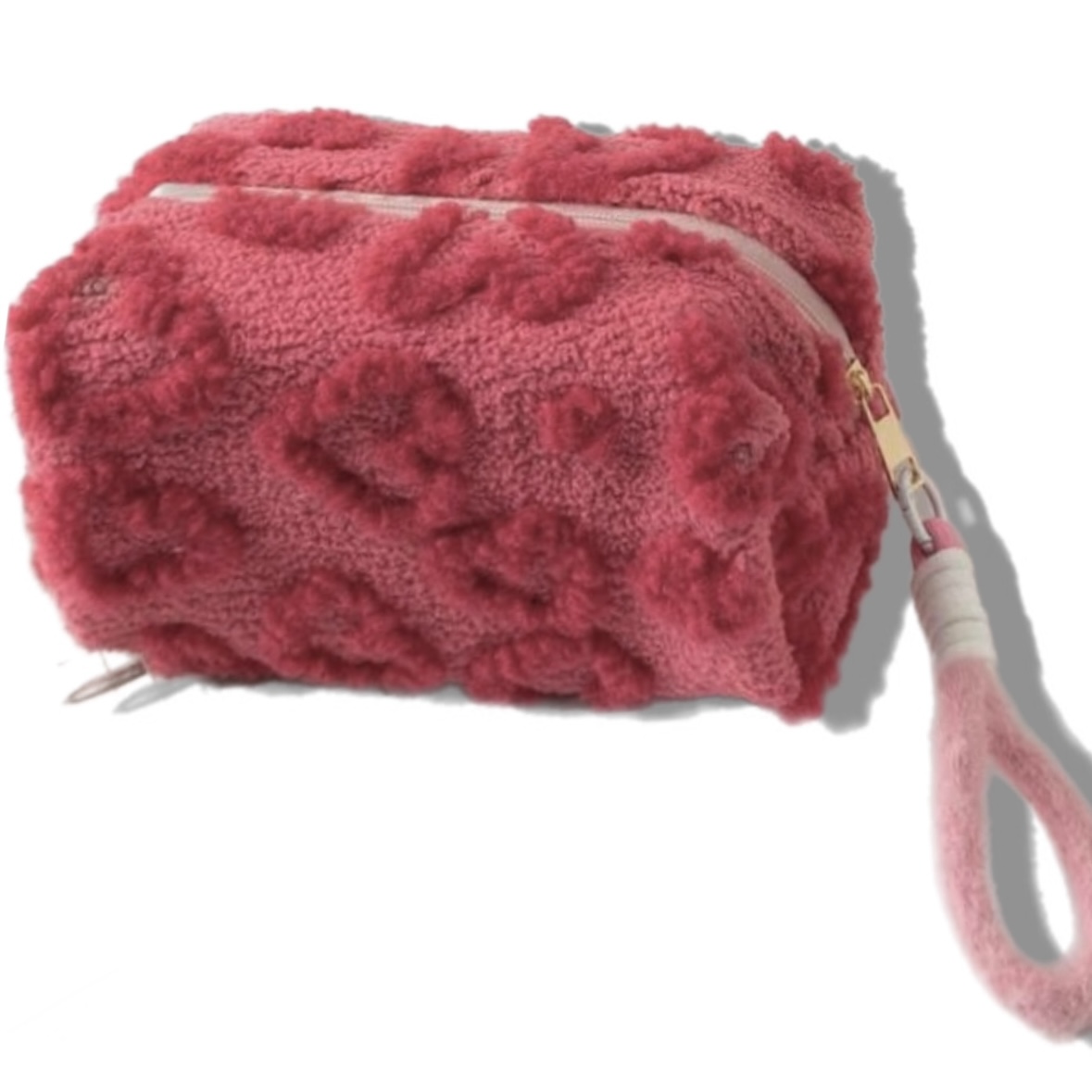 Fluffy Heart Pouch