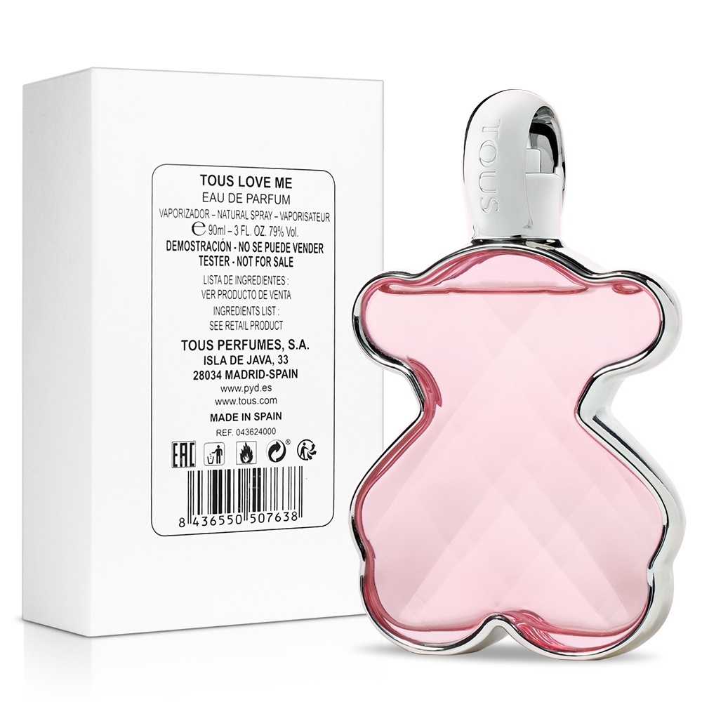 Tous Unisex Loveme Edp 3.0 oz (tester) Fragrances 8436550507638 In Pink