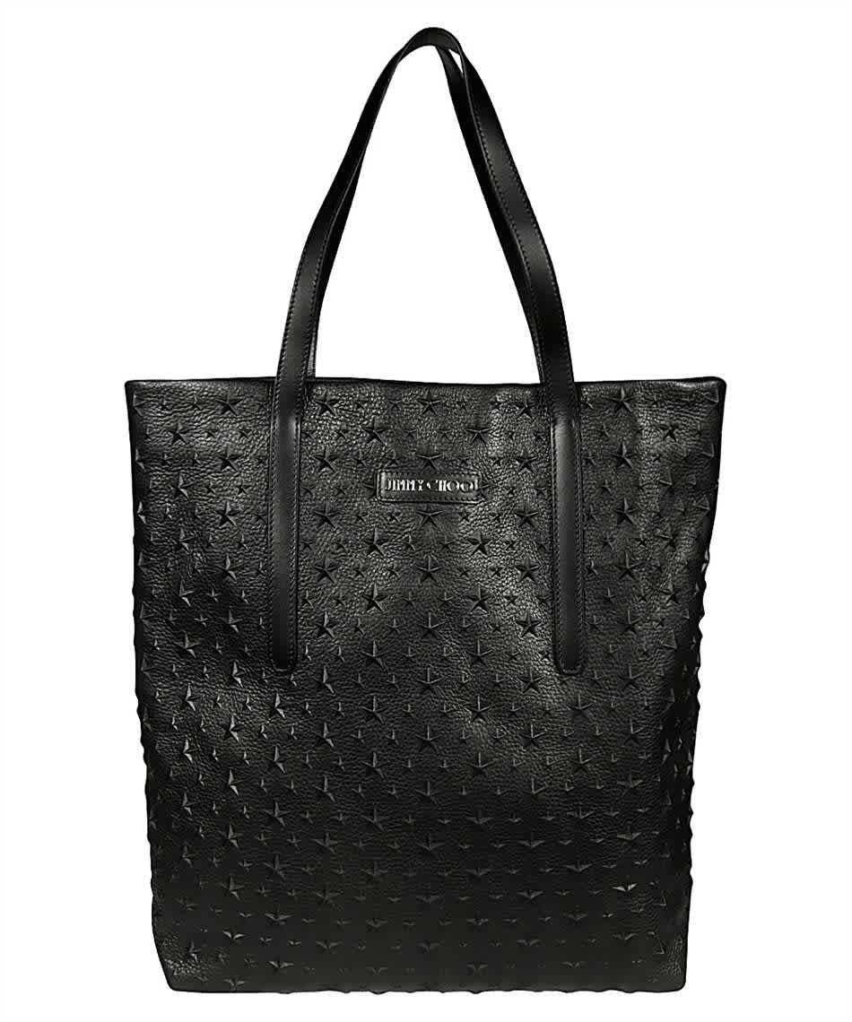 JIMMY CHOO MENS PIMLICO BEJEWELED STAR TOTE BAG