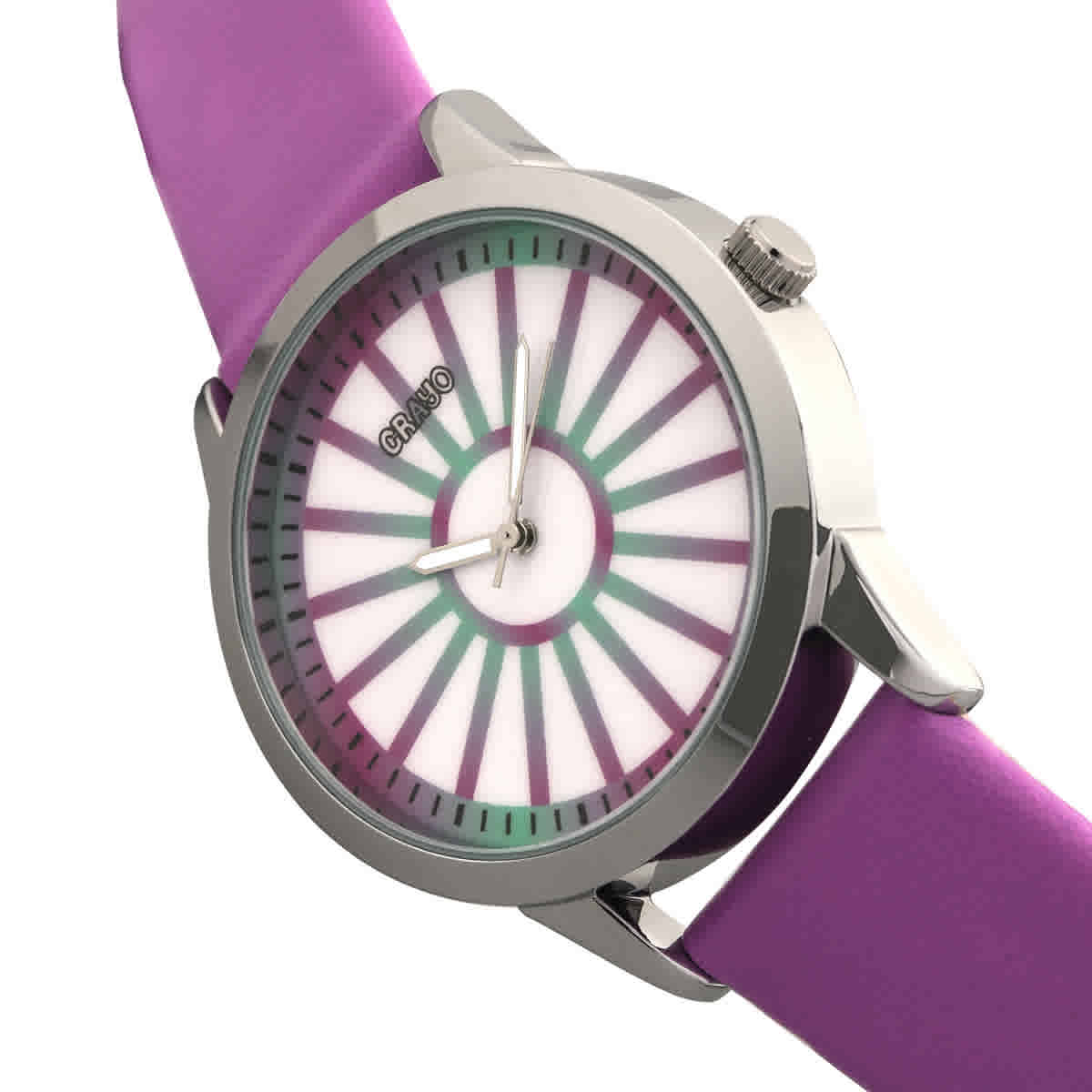 Shop Crayo Electric Ladies Watch Cracr5001 In Fuchsia