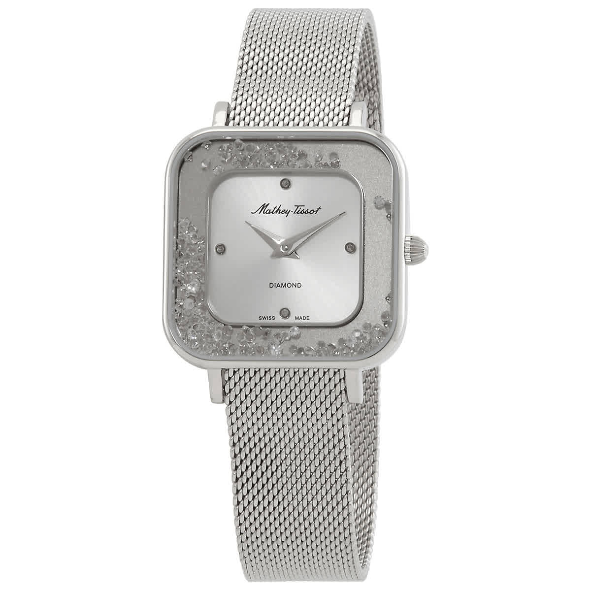 Mathey tissot diamond quartz watch store