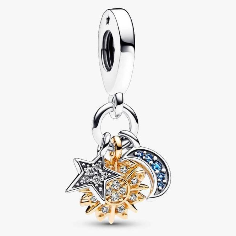 Pandora Celestial Triple Dangle Charm