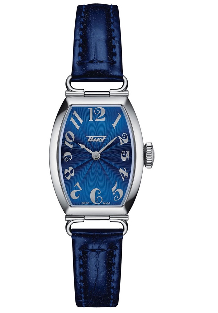 Tissot Heritage Quartz Blue Dial Ladies Watch T128.109.16.042.00