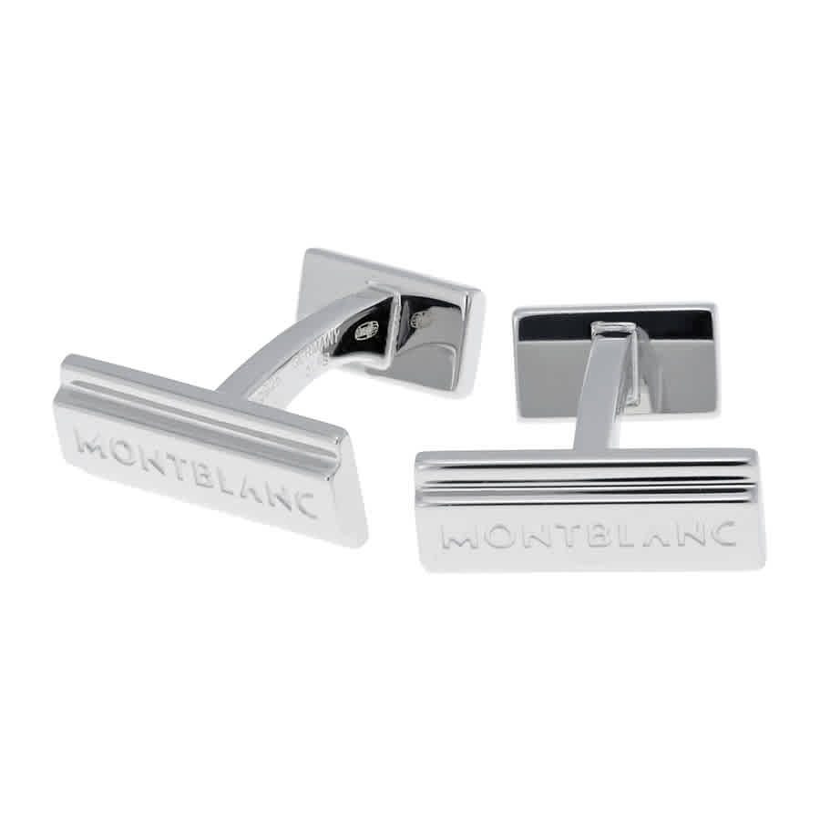 Montblanc Sartorial Silver Cufflinks 112909 In Silver