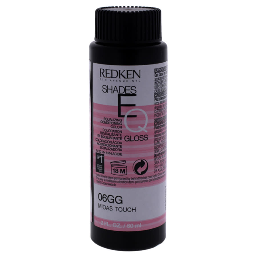 Redken Shades Eq Color Gloss 06gg - Midas Touch By  For Unisex - 2 oz Hair Color