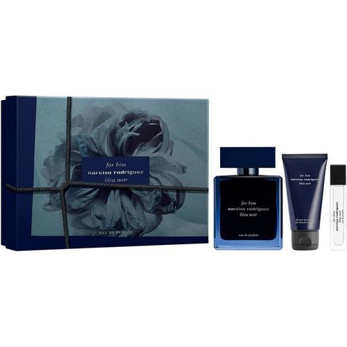 Narciso Rodriguez Mens Bleu Noir for Him EDP Gift Set Fragrances 3423222121846