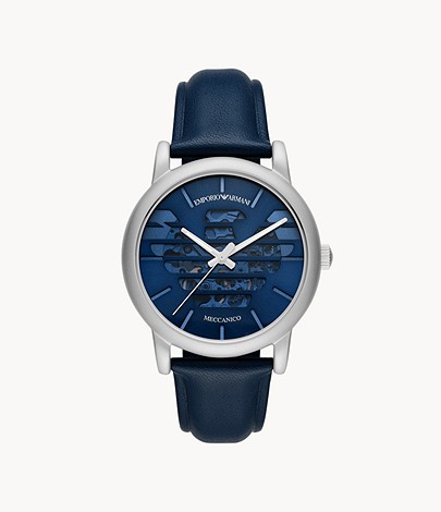 Emporio Armani Automatic Blue Dial Mens Watch Ar60030