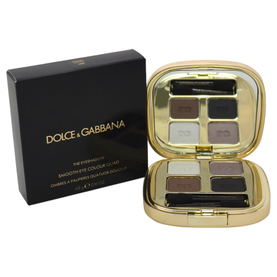 Dolce & Gabbana The Eyeshadow Smooth Eye Colour Quad - 100 Feme Fatale By Dolce And Gabbana For Women - 0.16 oz Eyes In N,a